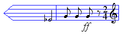Notes from Jean-Léonard's violin